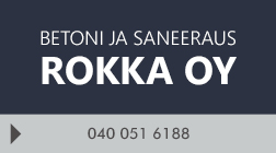 Betoni ja saneeraus Rokka Oy logo